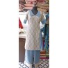Straight Fit Kurta with Wide Leg Pant Set